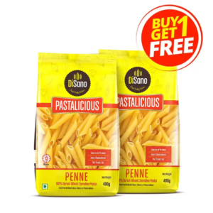 Disano Penne Pasta , Durum Wheat, No Maida (2× 400g)